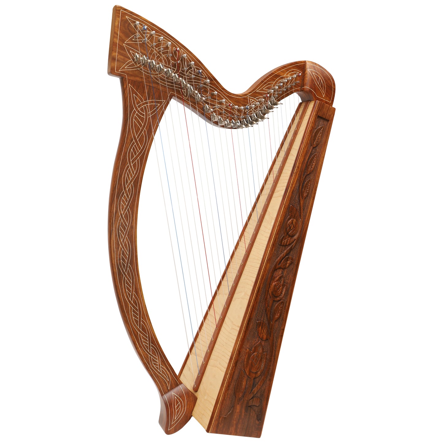 Mid-East 27-Strings Harp (Rose-Wood)