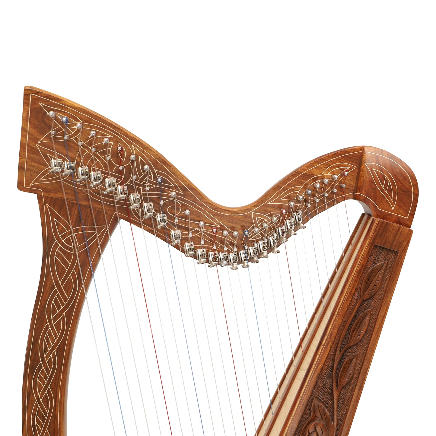Mid-East 27-Strings Harp (Rose-Wood)