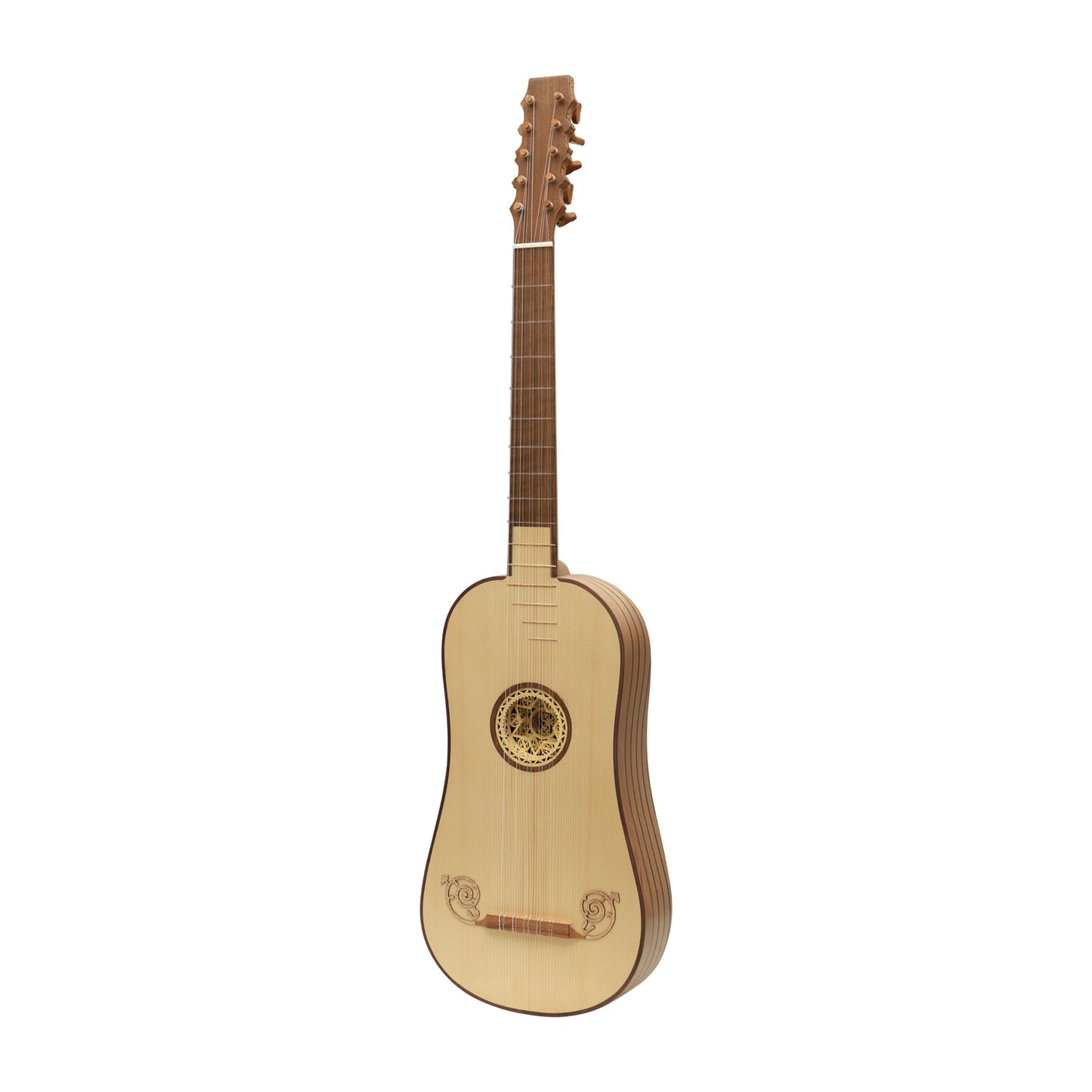 MID-EAST 5-COURSE BAROQUE GUITAR (LACE-WOOD)