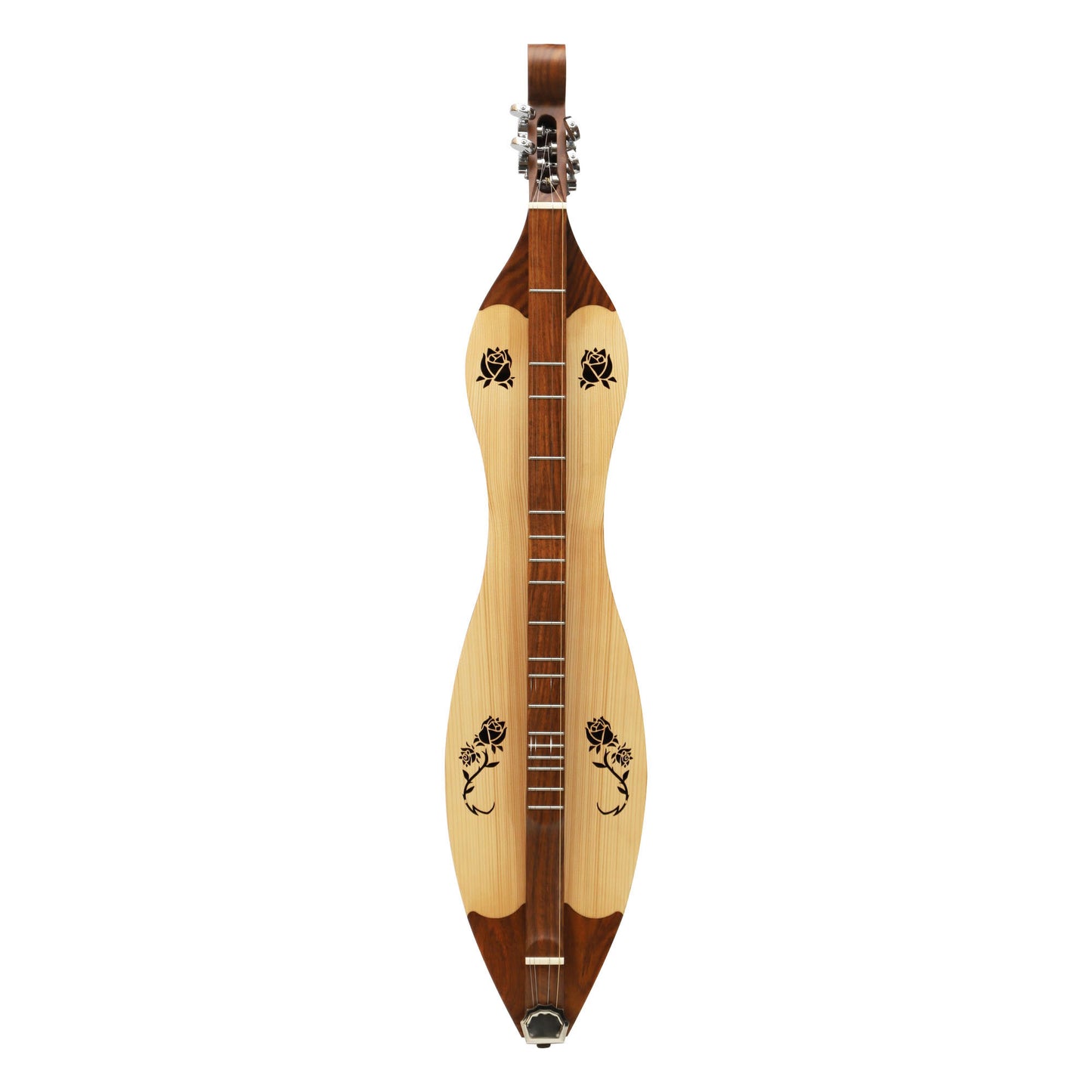 MID-EAST 4-STRINGS MOUNTAIN DULCIMER ROSE (ROSE-WOOD)