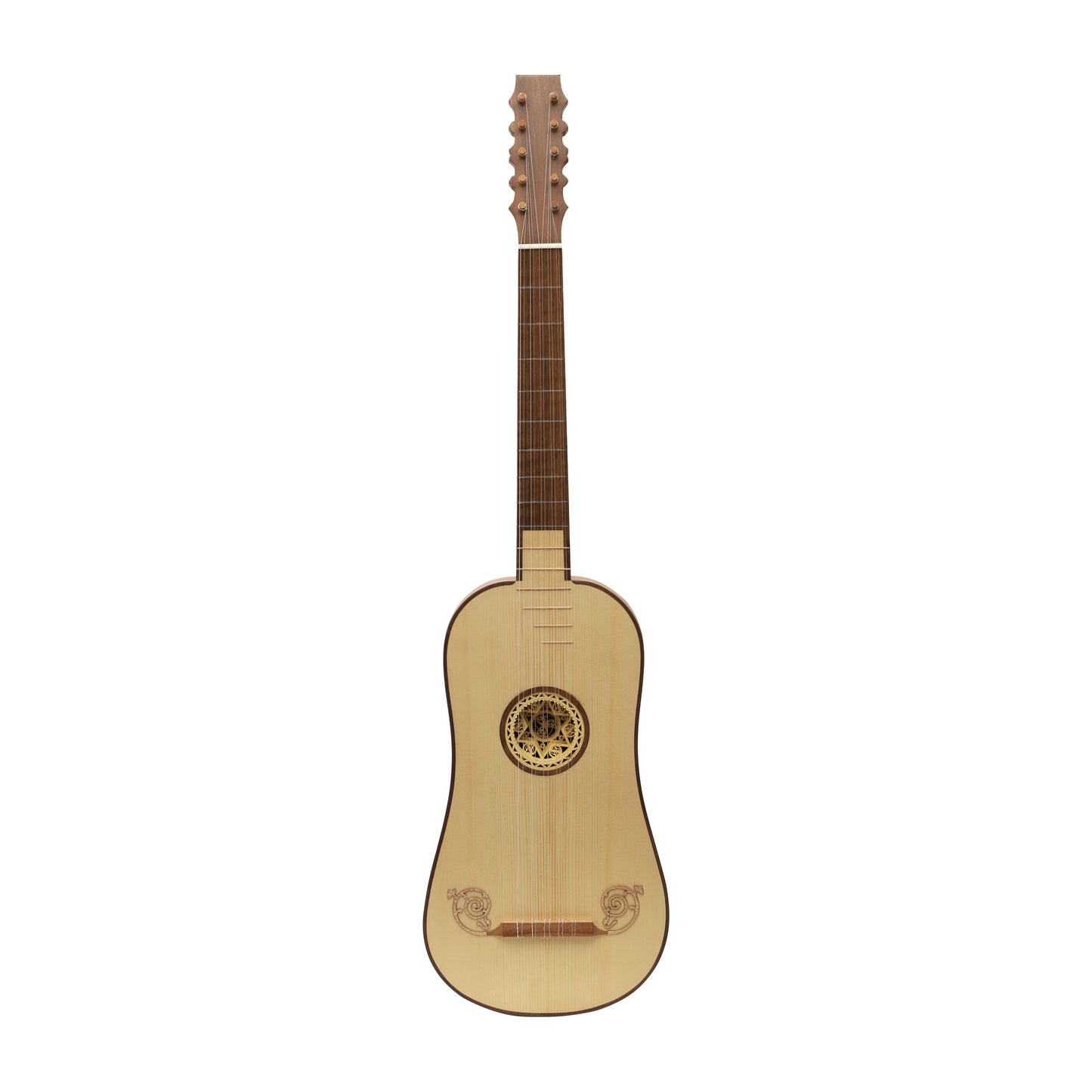 MID-EAST 5-COURSE BAROQUE GUITAR (LACE-WOOD)