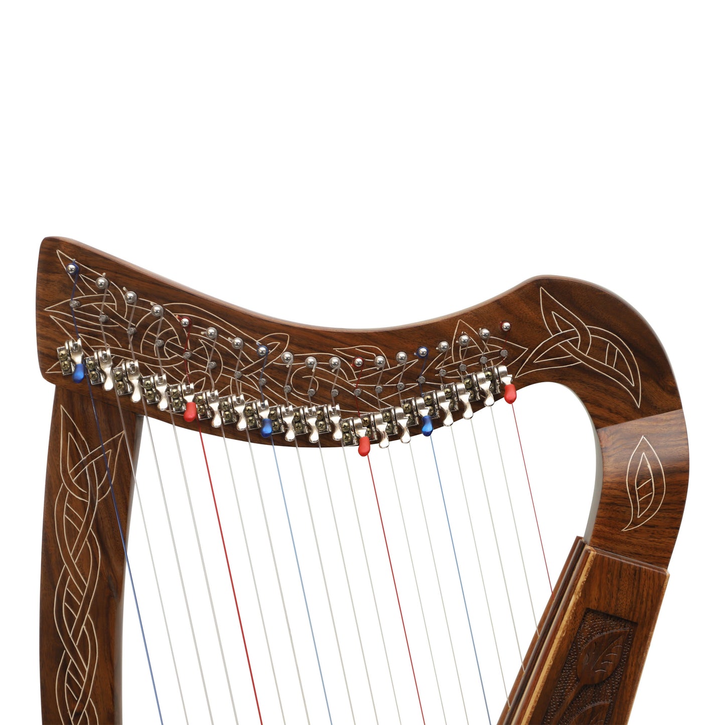 MID-EAST 19-STRINGS PIXIE HARP (ROSE-WOOD)