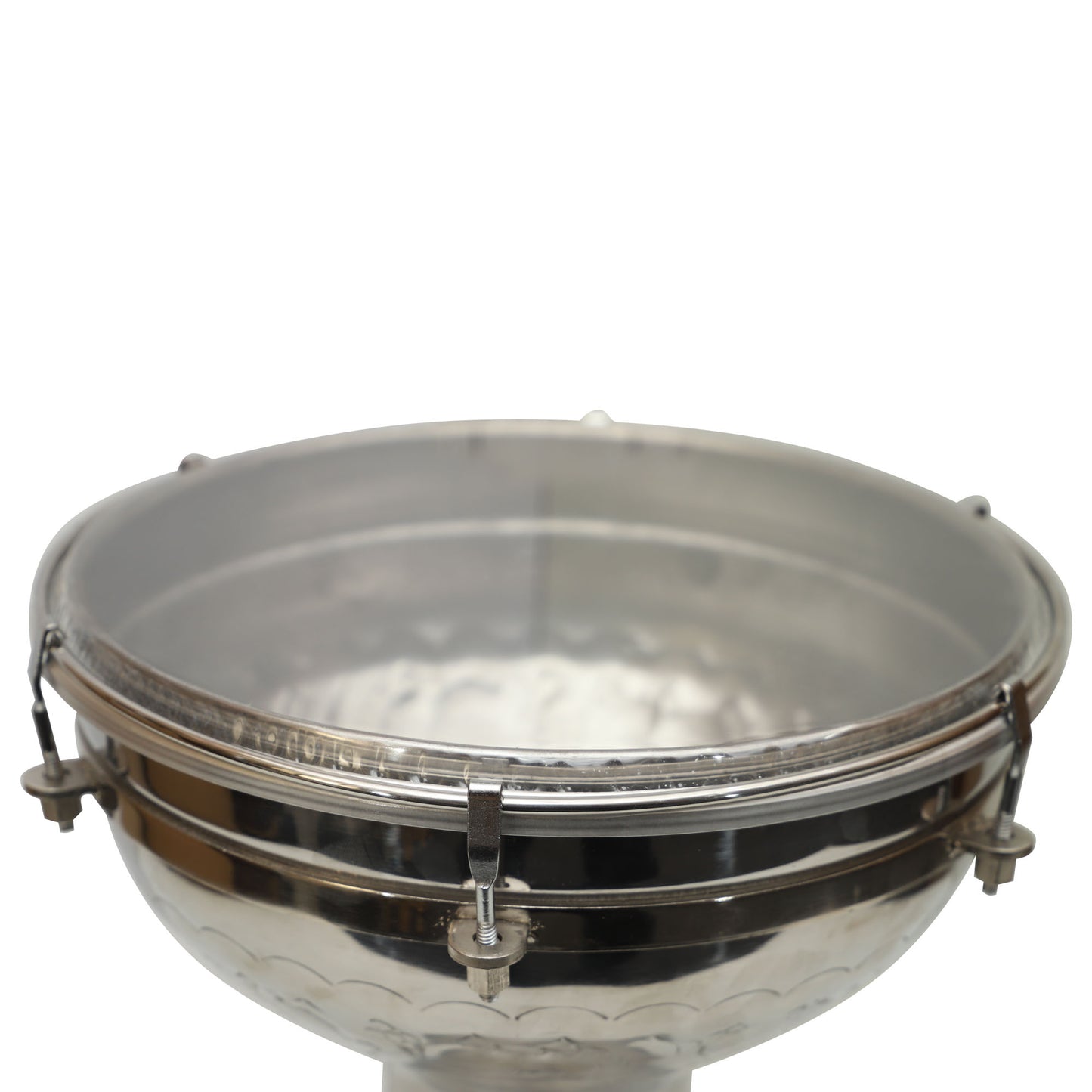 Mid-East Metal Doumbek With Synthetic Head 12-By-20-Inch