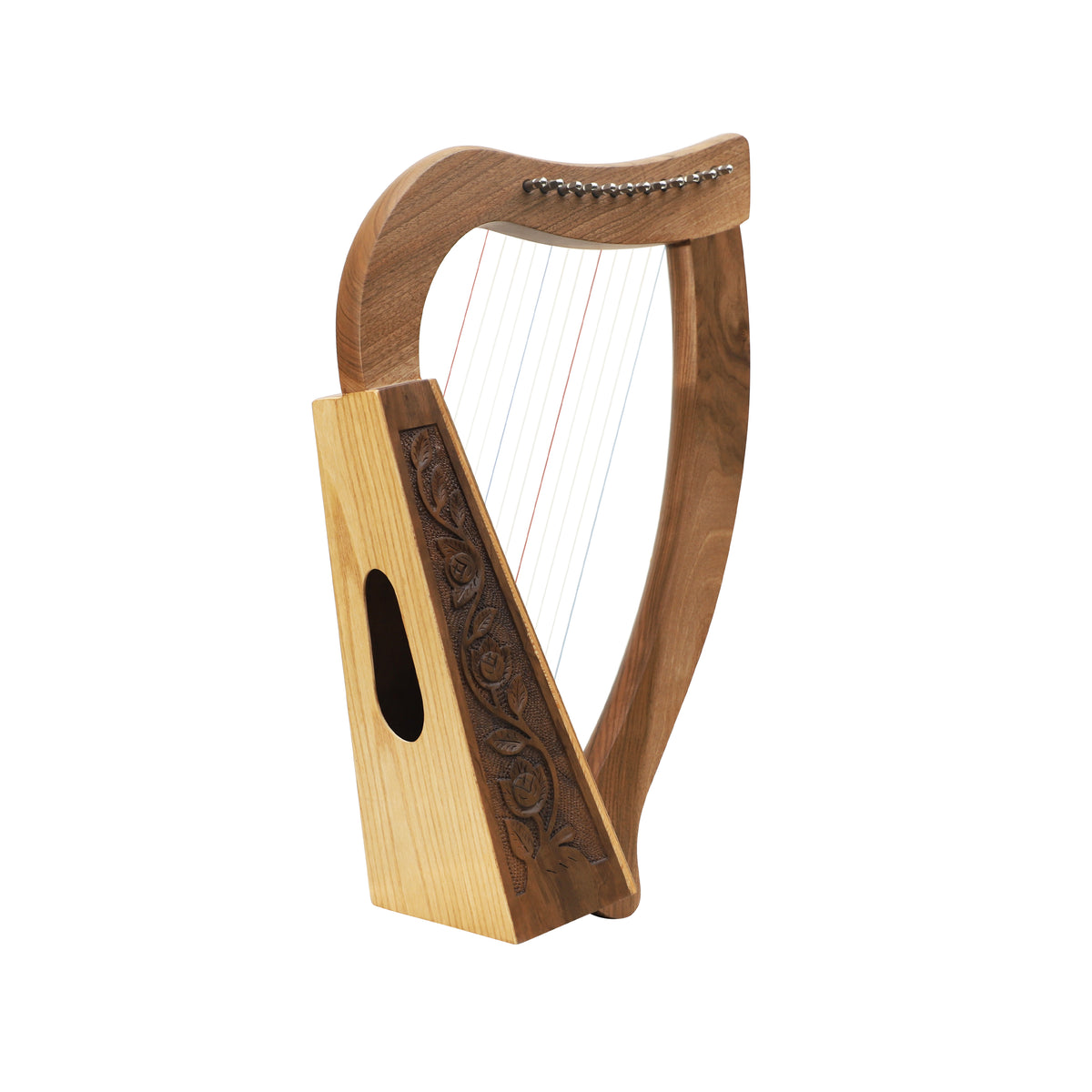 Mid-East 12-Strings Harp (Walnut-Wood)