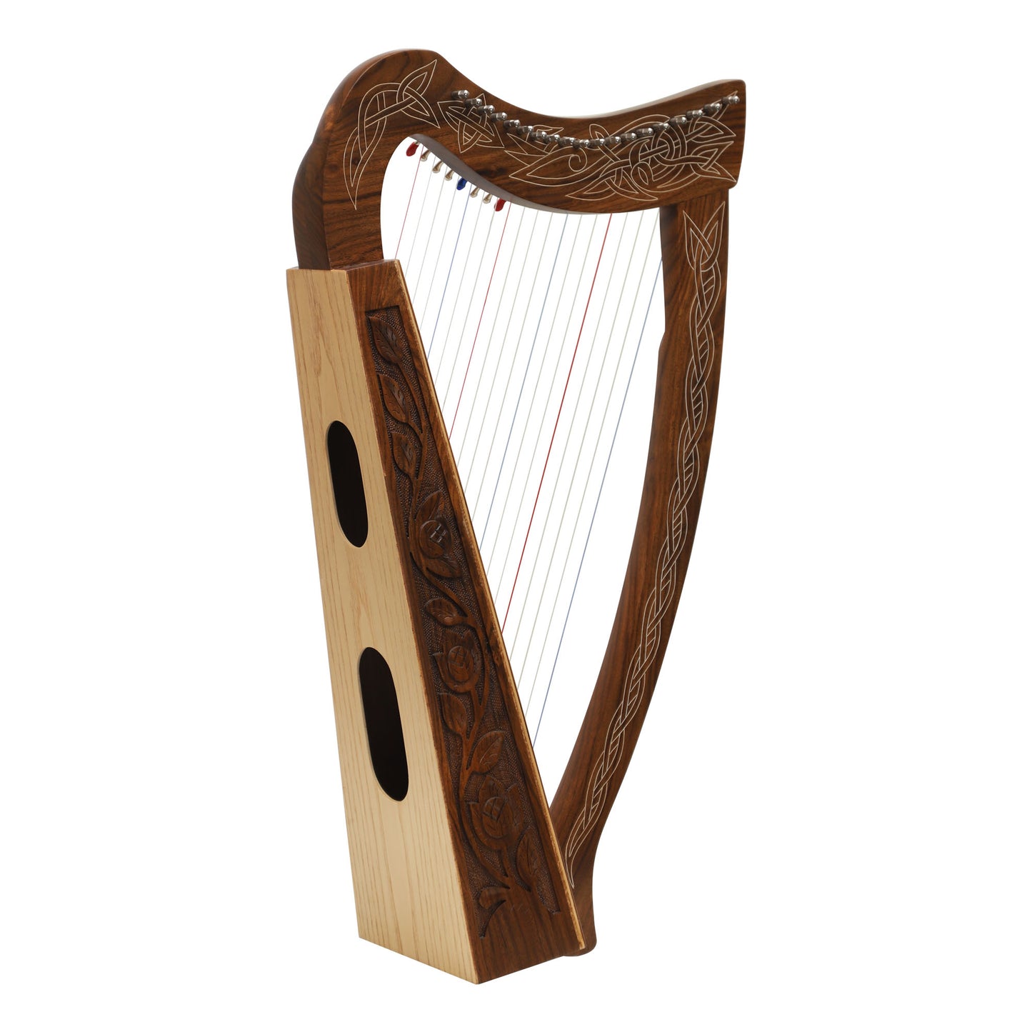 MID-EAST 19-STRINGS PIXIE HARP (ROSE-WOOD)