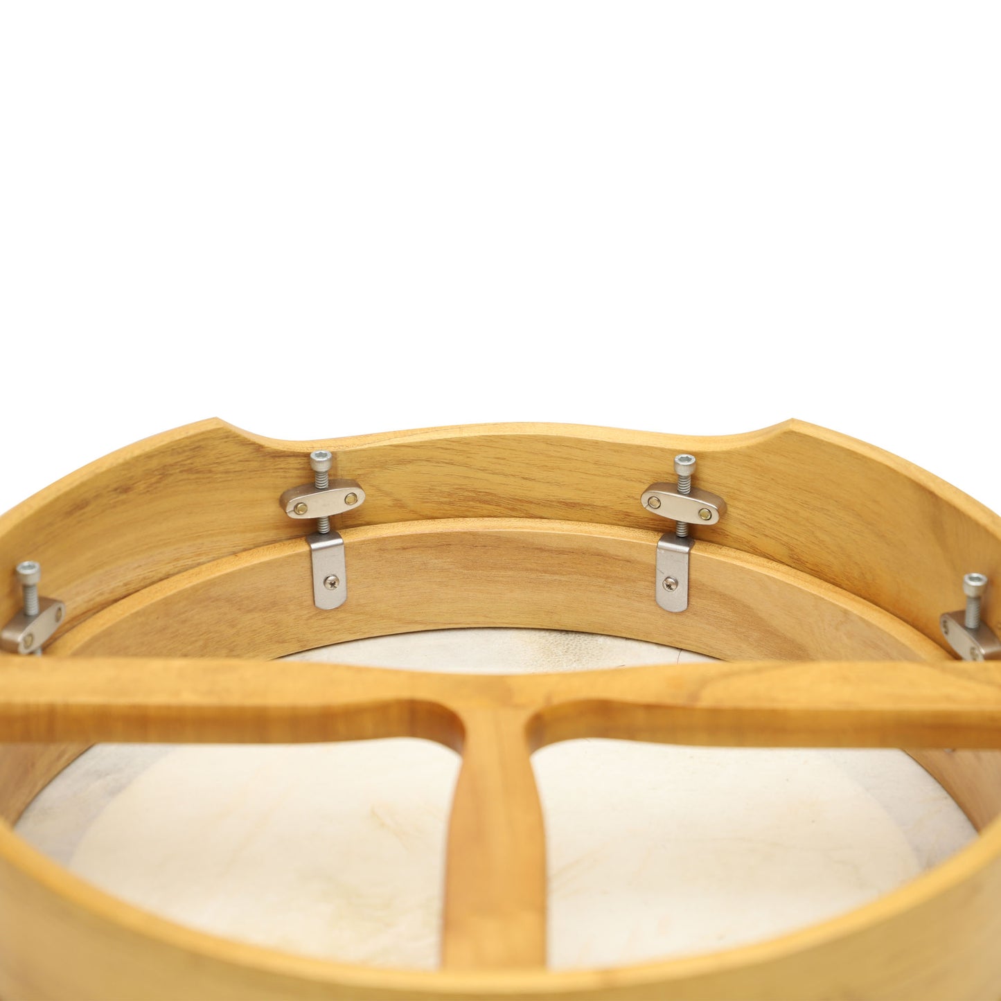 Mid-East Tunable Bodhran T-Bar 14-by-3.5-Inch, Deep-tune (Mulberry-Wood)