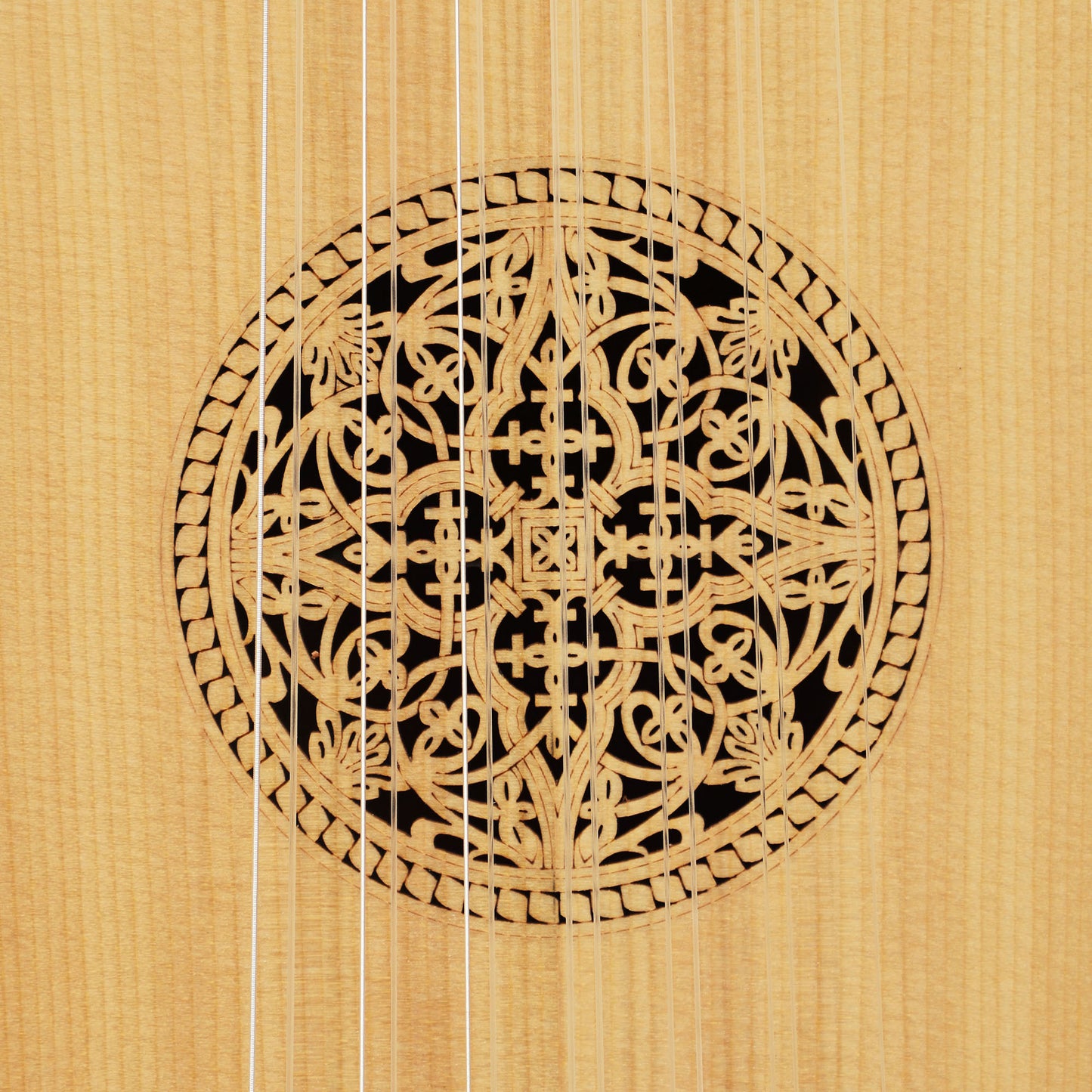 MID-EAST 7-COURSE TRAVEL LUTE (ROSE-WOOD)
