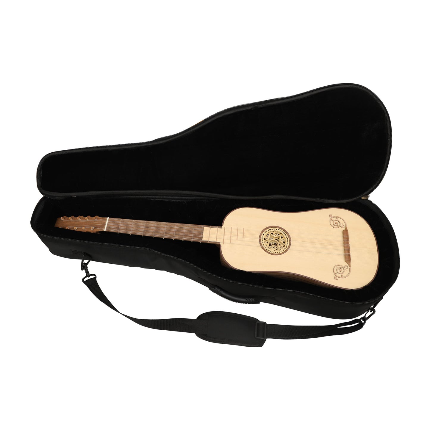 MID-EAST 5-COURSE BAROQUE GUITAR (LACE-WOOD)