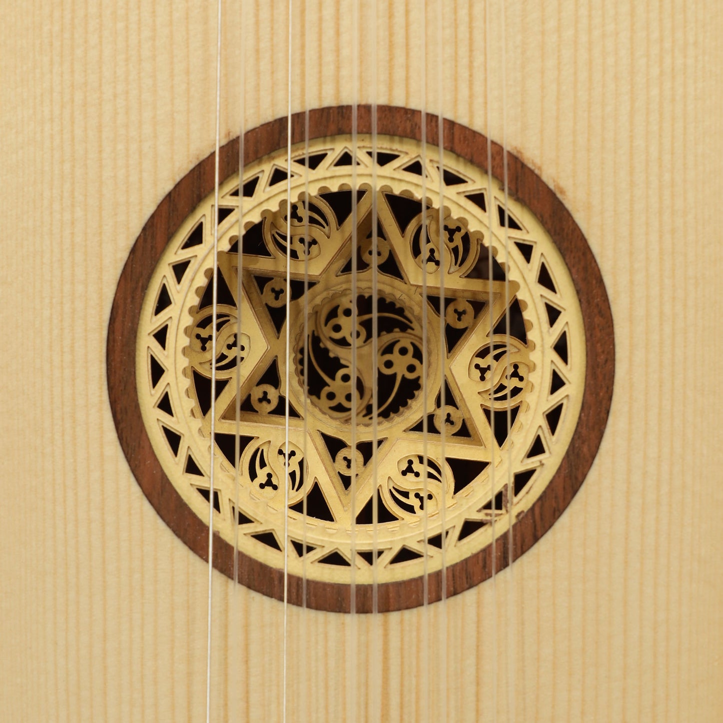 MID-EAST 5-COURSE BAROQUE GUITAR (LACE-WOOD)