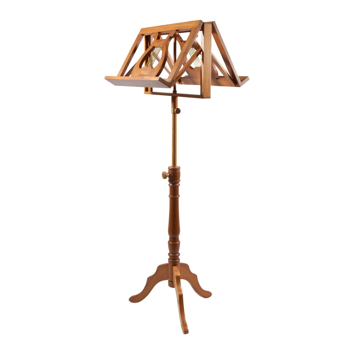 MID-EAST DOUBLE TRAY KING ALBERT MUSIC STAND (RED CEDAR)