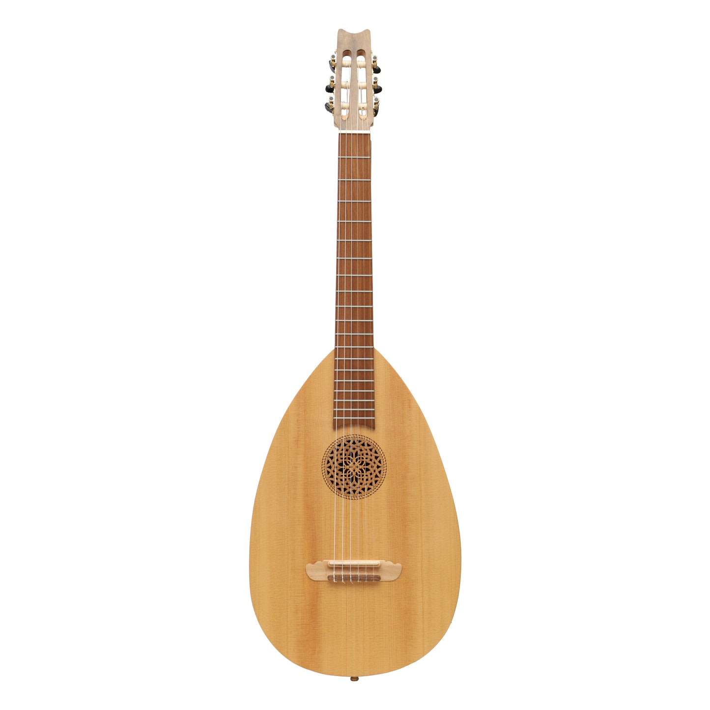 MID-EAST 6-STRINGS LUTE GUITAR (LACE-WOOD)