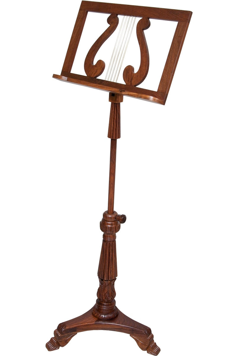 MID-EAST SINGLE TRAY KING ALBERT MUSIC STAND (ROSE-WOOD)
