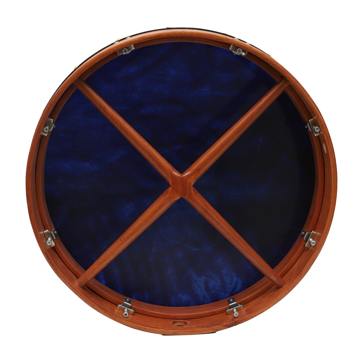 MID-EAST TUNABLE BODHRAN CROSS-BAR BLACK HEAD 18-BY-3.5-INCH (RED-CEDAR)