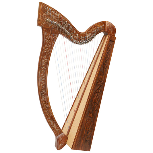 Mid-East 27-Strings Harp (Rose-Wood)