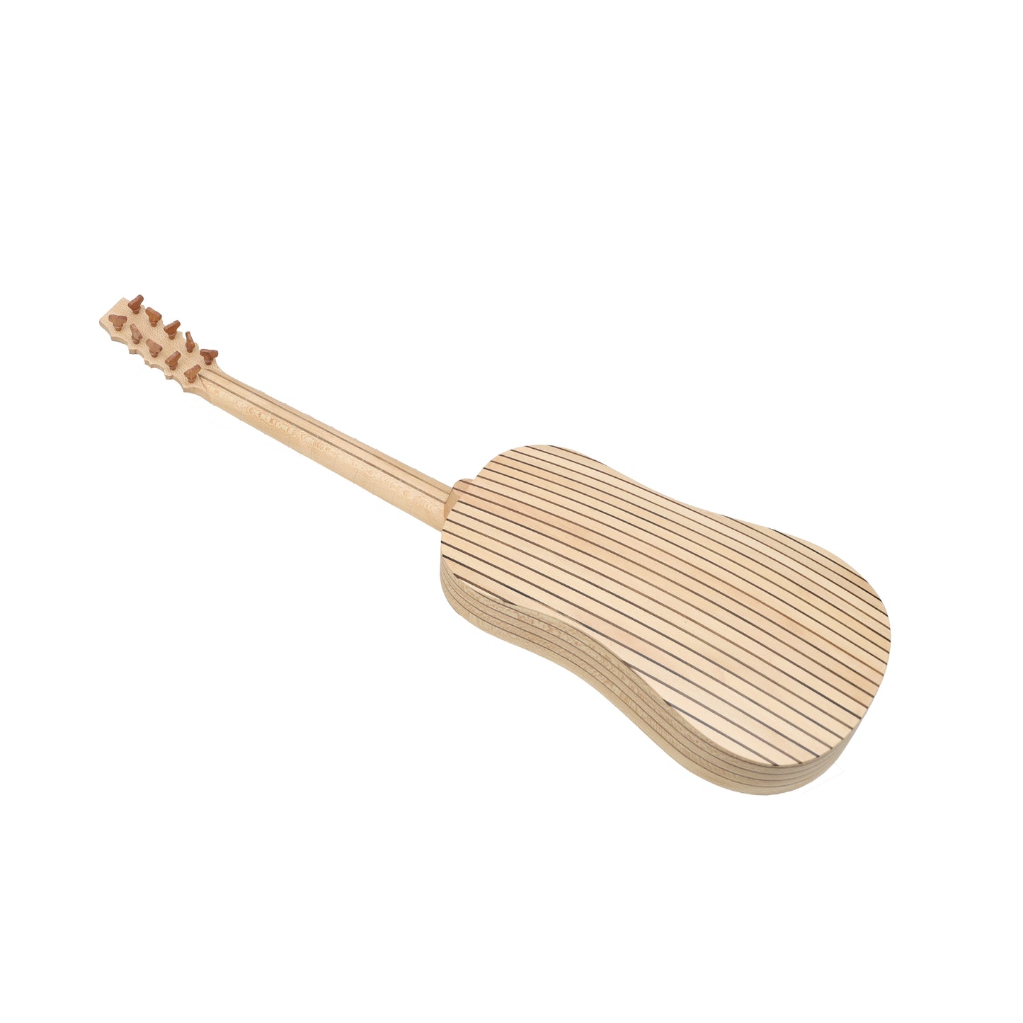 Mid-East 5-Course Baroque Guitar (Lace-Wood)