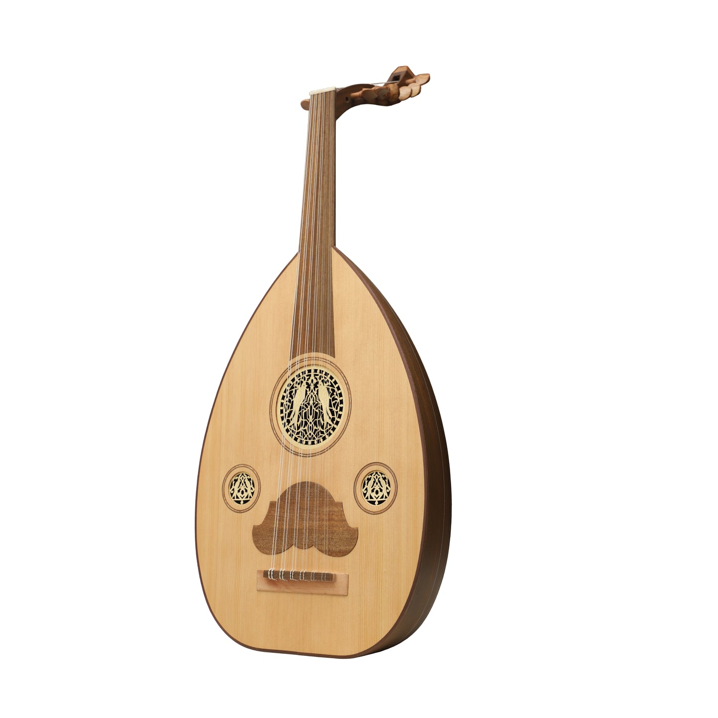 Mid-East Arabic Oud (Walnut-Wood)