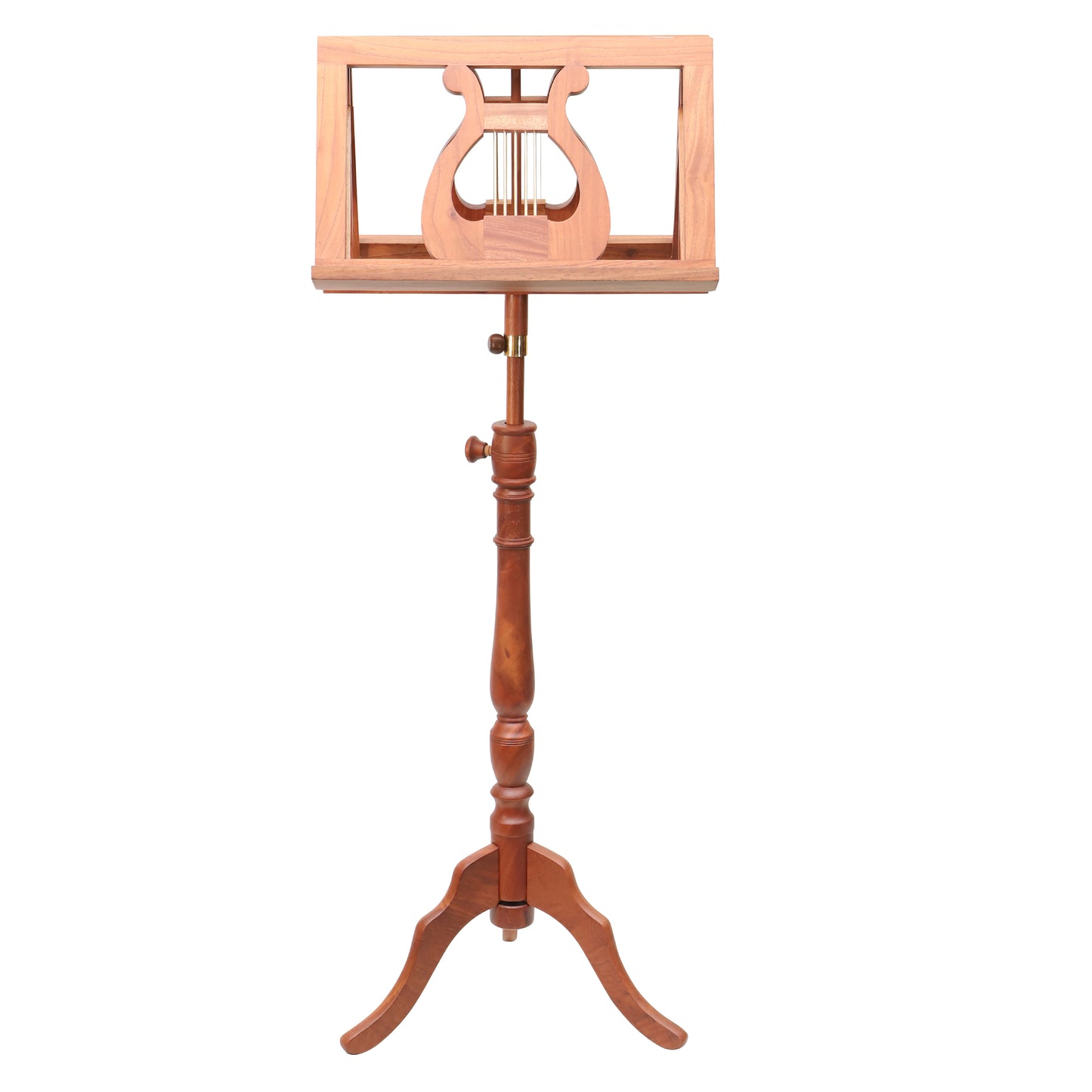 Mid-East Double Tray Regency Music Stand (Red-Cedar)