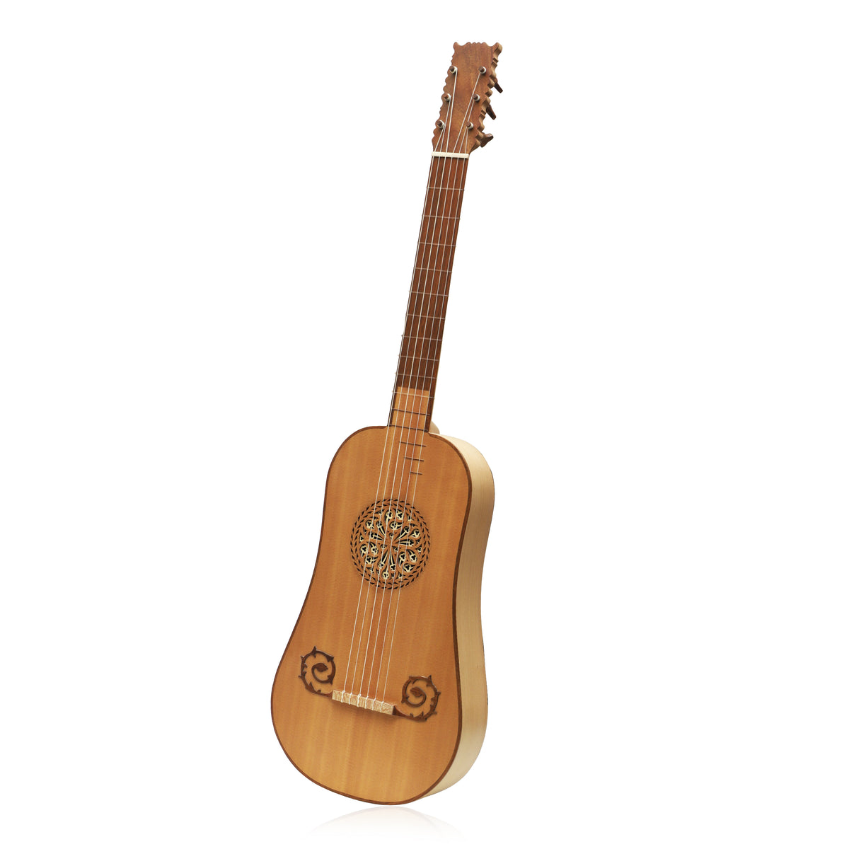 Mid-East 6-String Baroque Guitar (Rosewood-Lacewood)