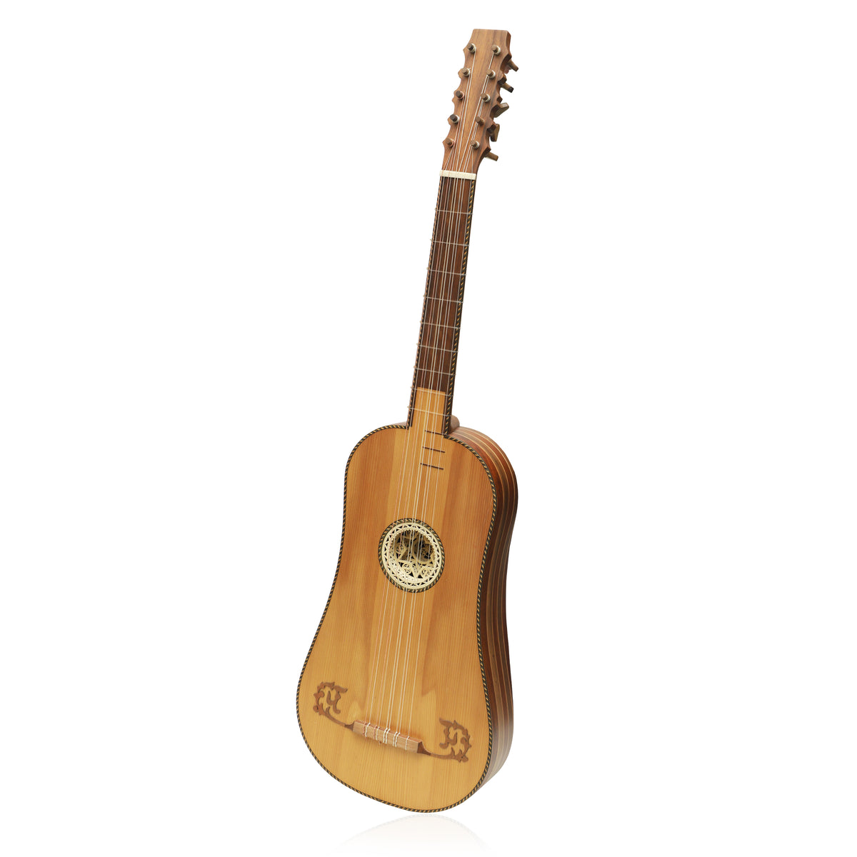Mid-East 5-Course Baroque Guitar (Walnut-Rosewood)