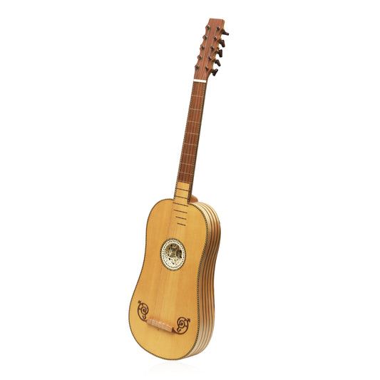 Mid-East 5-Course Baroque Guitar (Rosewood-Lacewood)