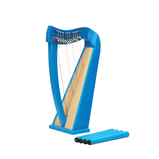 Mid-East 12 String Harp Blue -(Ashwood)