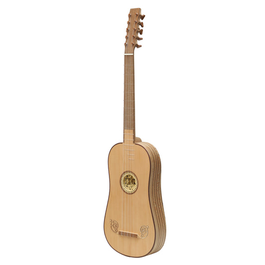 Mid-East 5-Course Baroque Guitar (Lace-Wood)