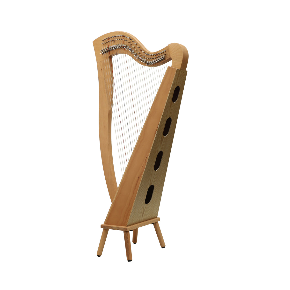 Mid-East 27 Strings Harp (Beechwood)
