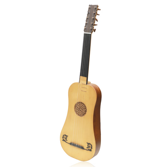Mid-East 5-Course Baroque Guitar (Rosewood-Lacewood)