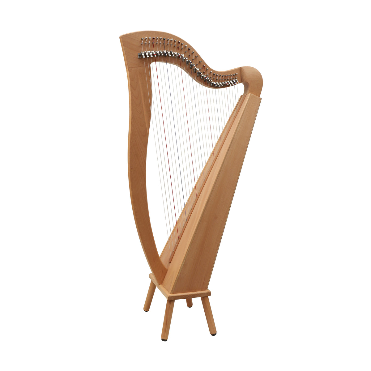 Mid-East 29 Strings Harp (Beechwood)