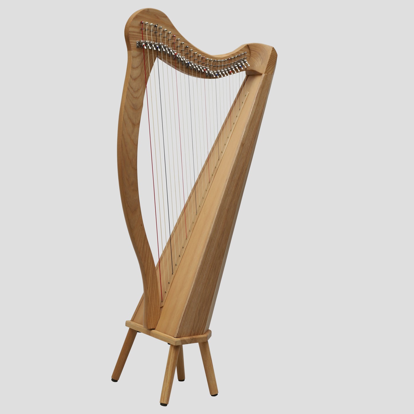 Mid-East 27 String Prototype Harp (Ashwood)