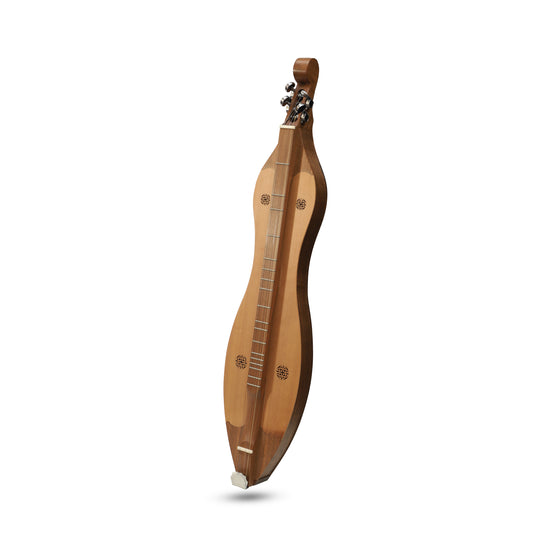 Mid-East 4-Strings Mountain Dulcimer Knotwork (Walnut-Wood)