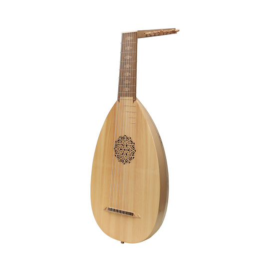 Mid-East 8-Course Lute With In-Lay Design (Lace-Wood)