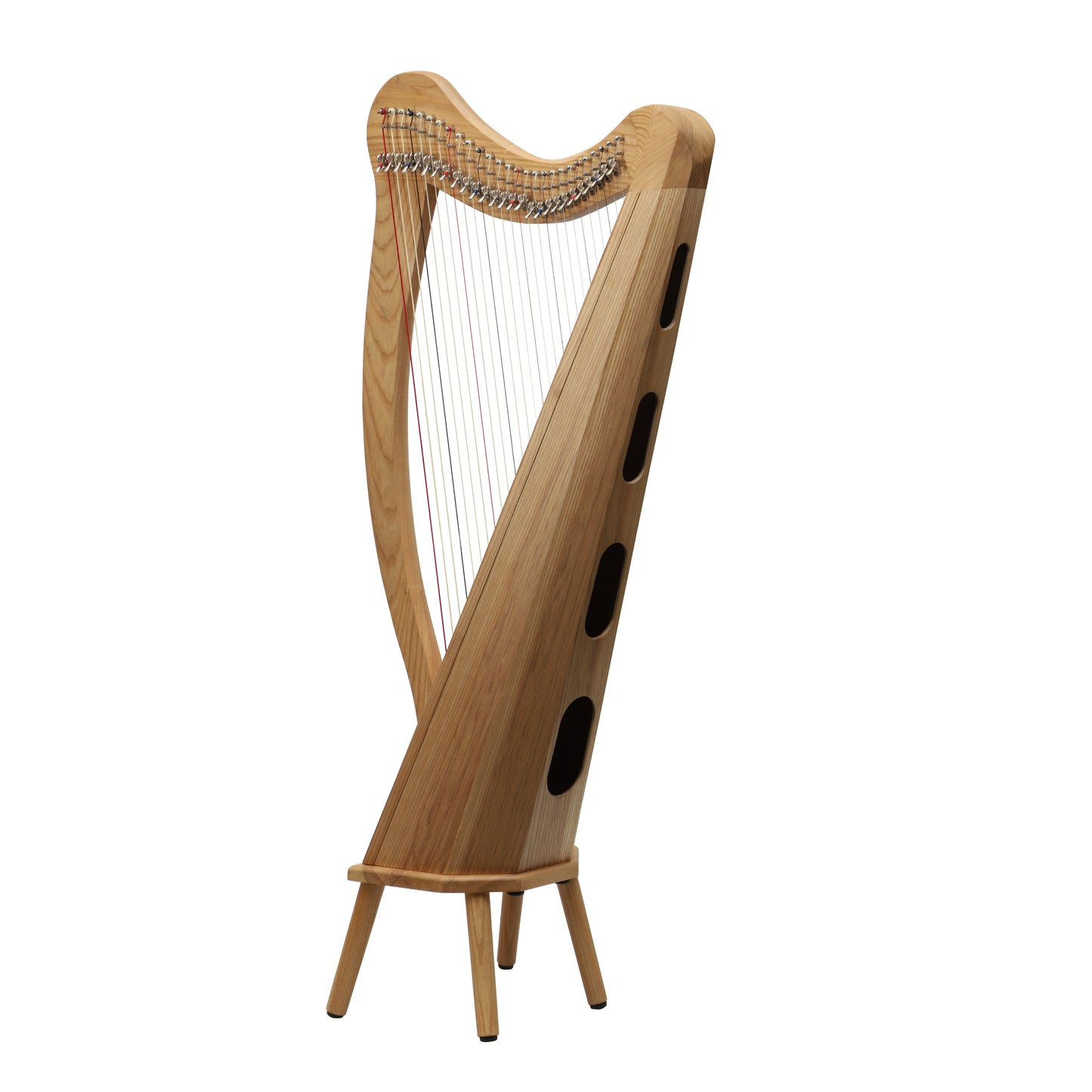 Mid-East 27 String Prototype Harp (Ashwood)