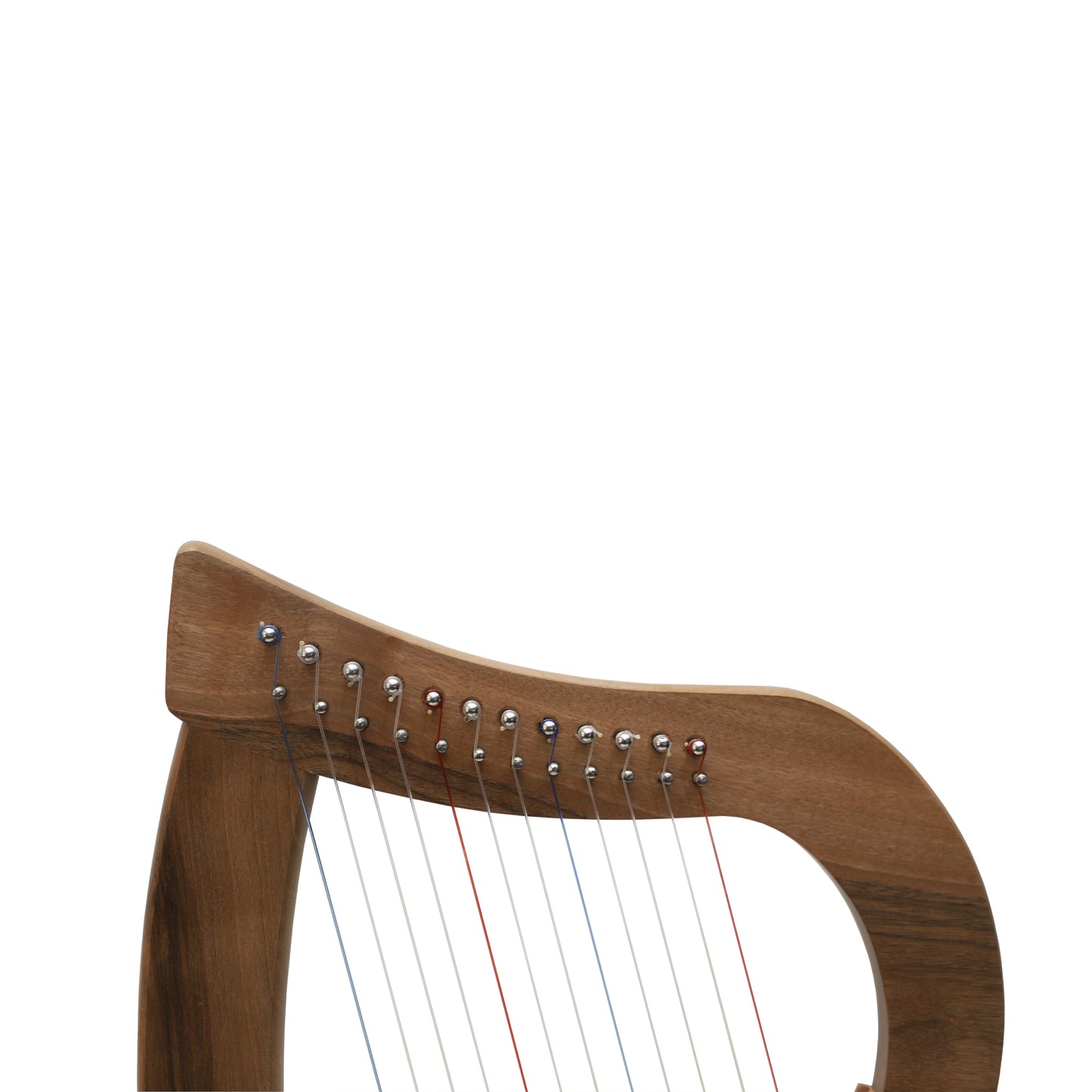 Mid-East 12-Strings Baby Harp Knotwork (Walnut-Wood)