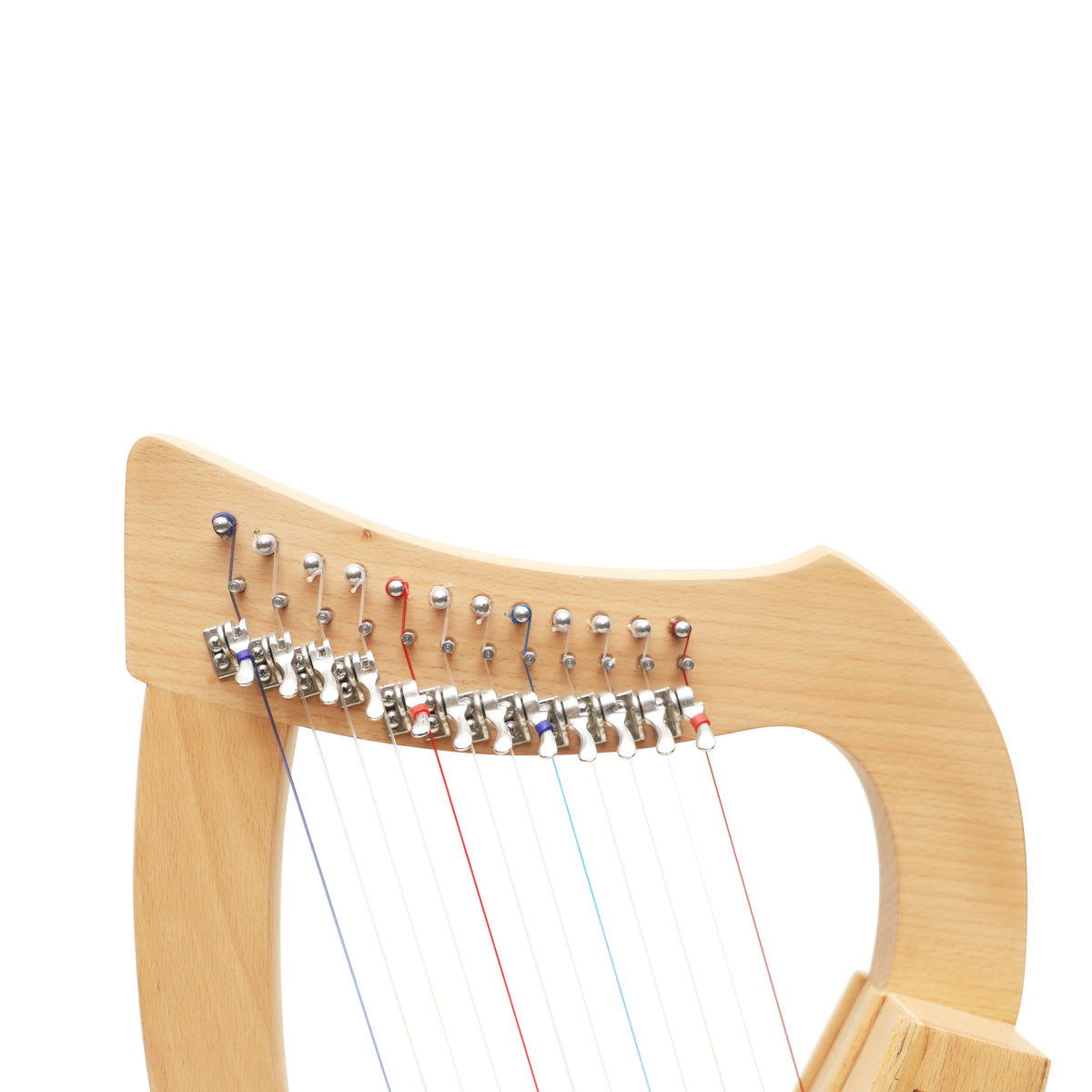 Mid-East 12-Strings Harp (Ash-wood)