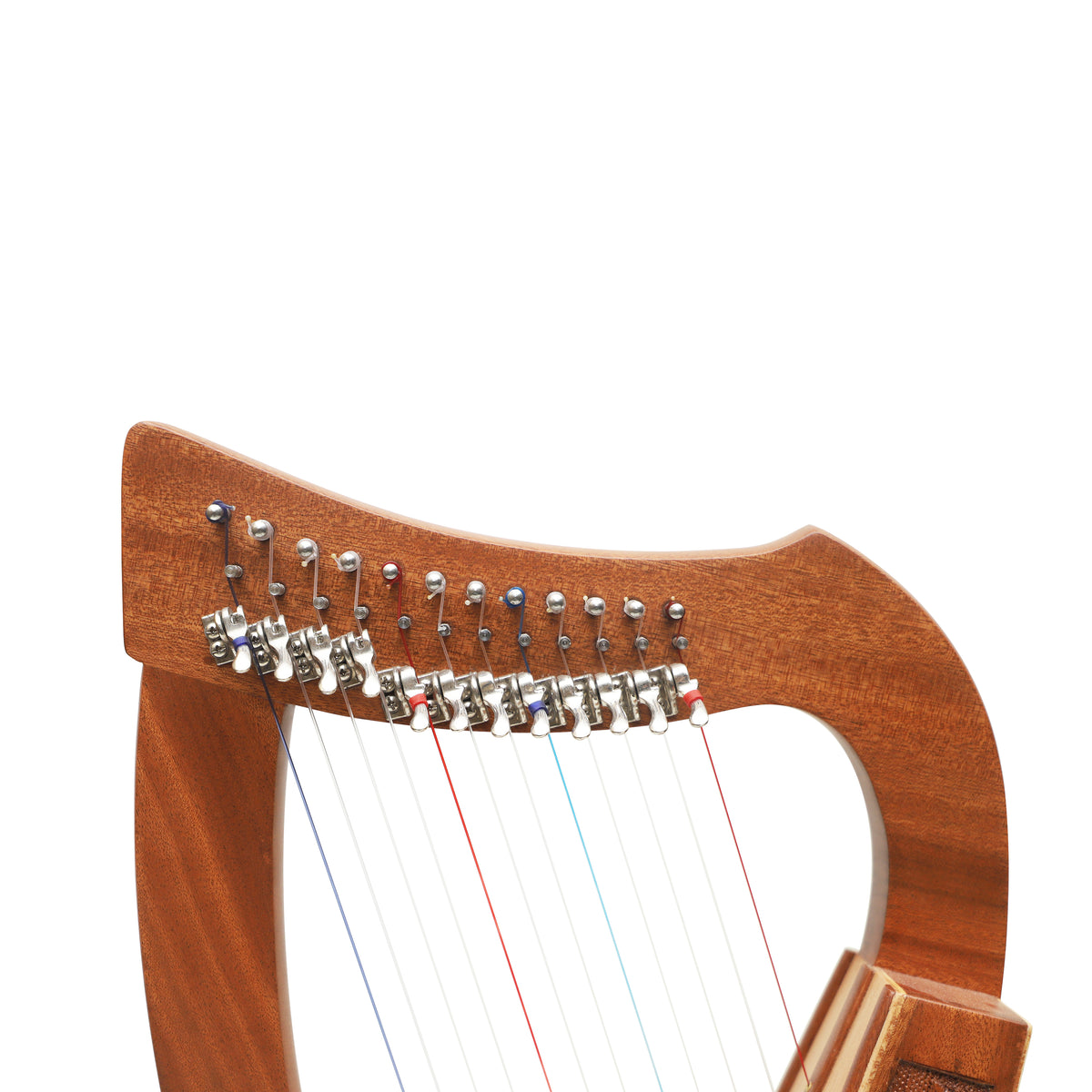 Mid-East 12-Strings Harp (Mahogany-wood)