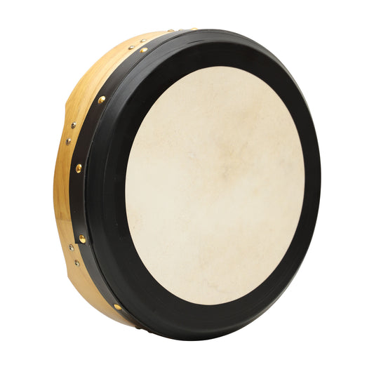 Mid-East Tunable Bodhran T-Bar 14-by-3.5-Inch, Deep-tune (Mulberry-Wood)