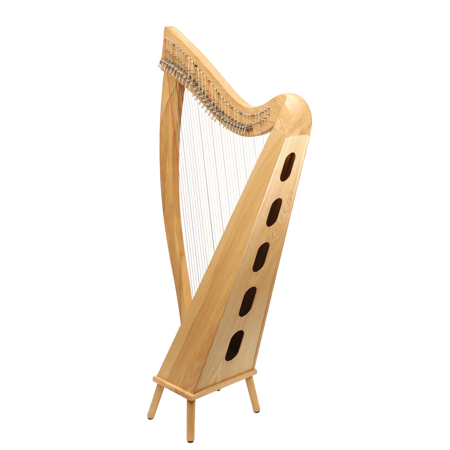 Mid-East 34 String Harp -(Ashwood)