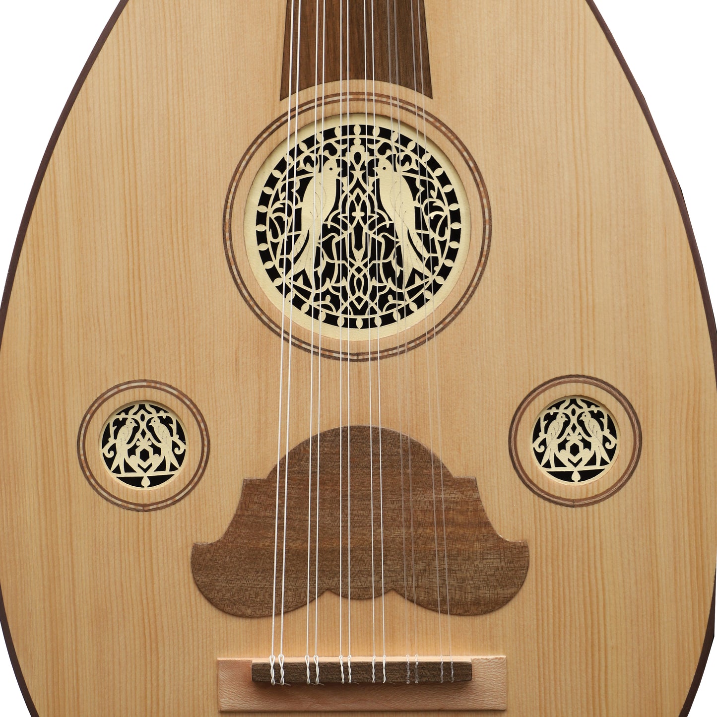 Mid-East Arabic Oud (Walnut-Wood)