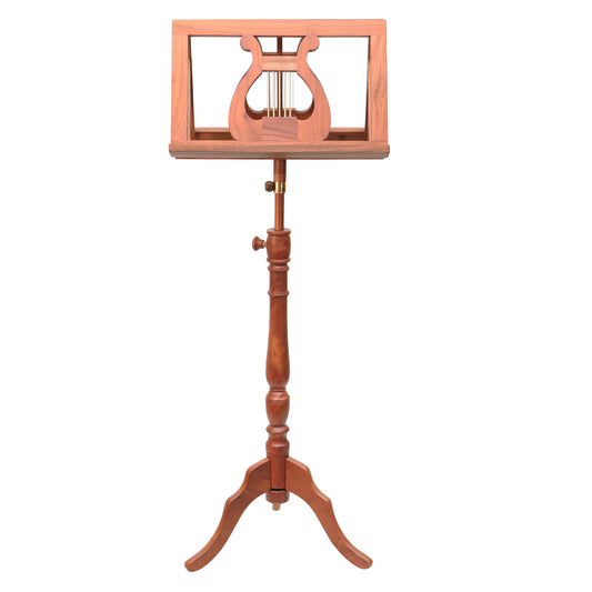 Mid-East Double Tray Regency Music Stand (Red-Cedar)