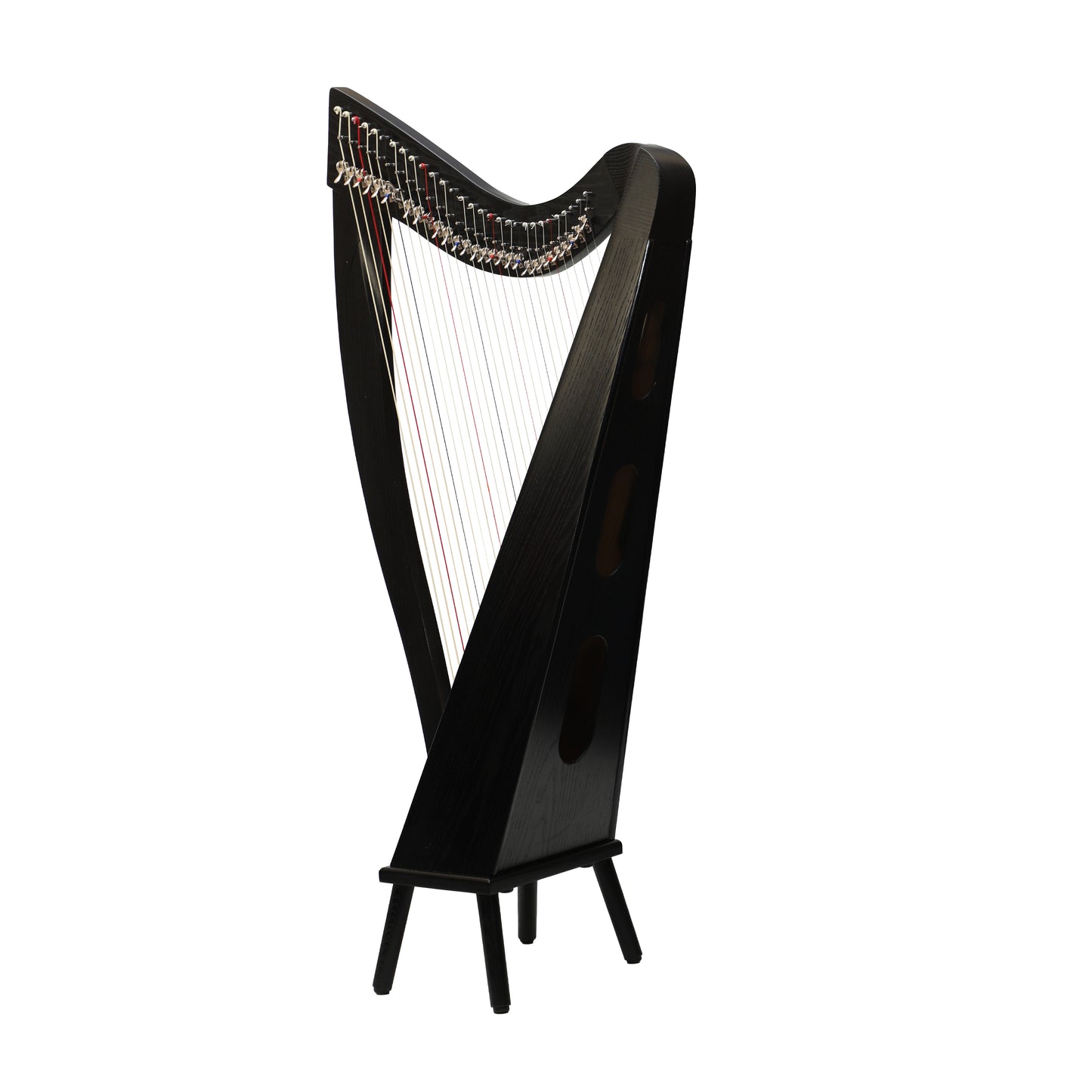 Mid-East 29 String Harp Black -(Ashwood)