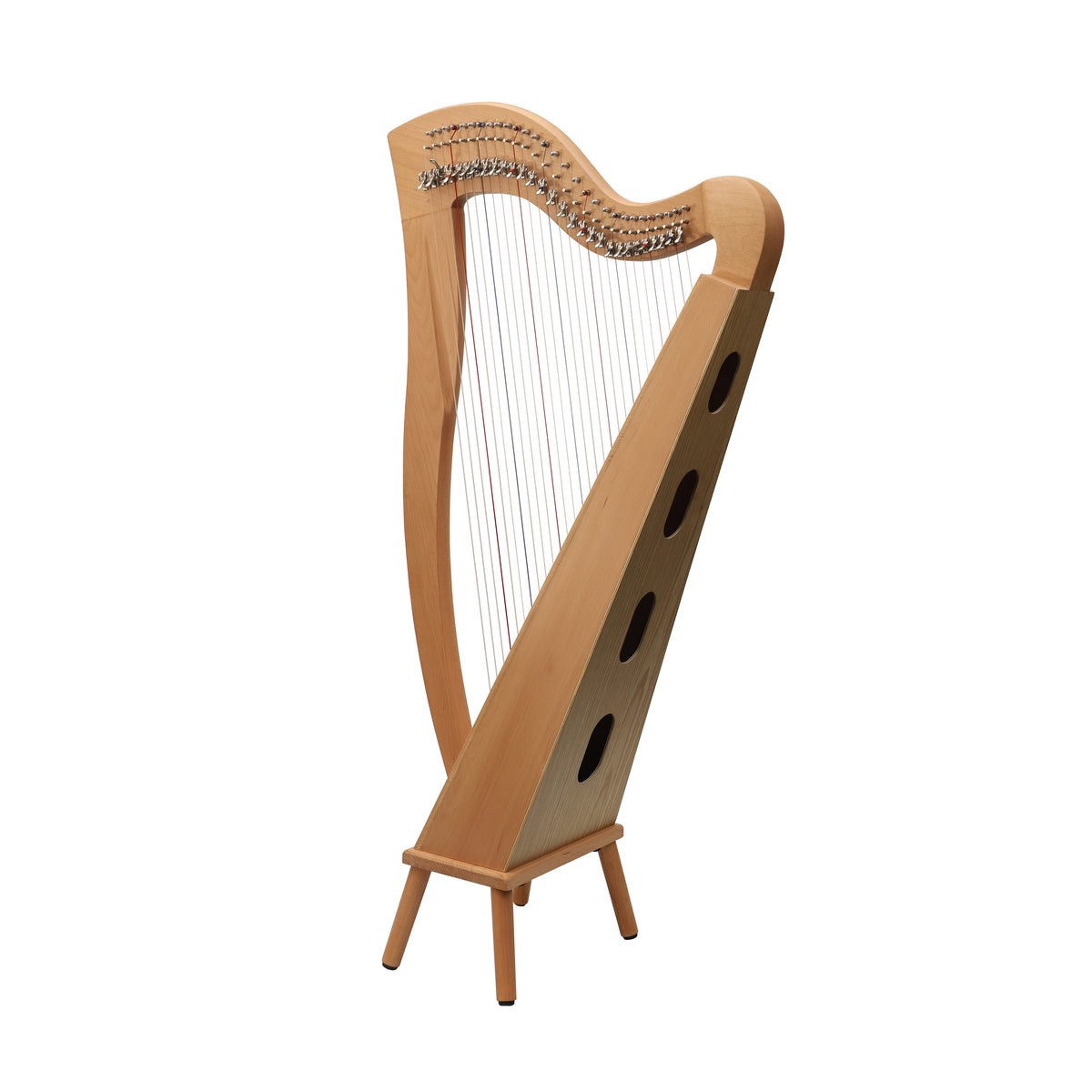 Mid-East 29 Strings Harp (Beechwood)