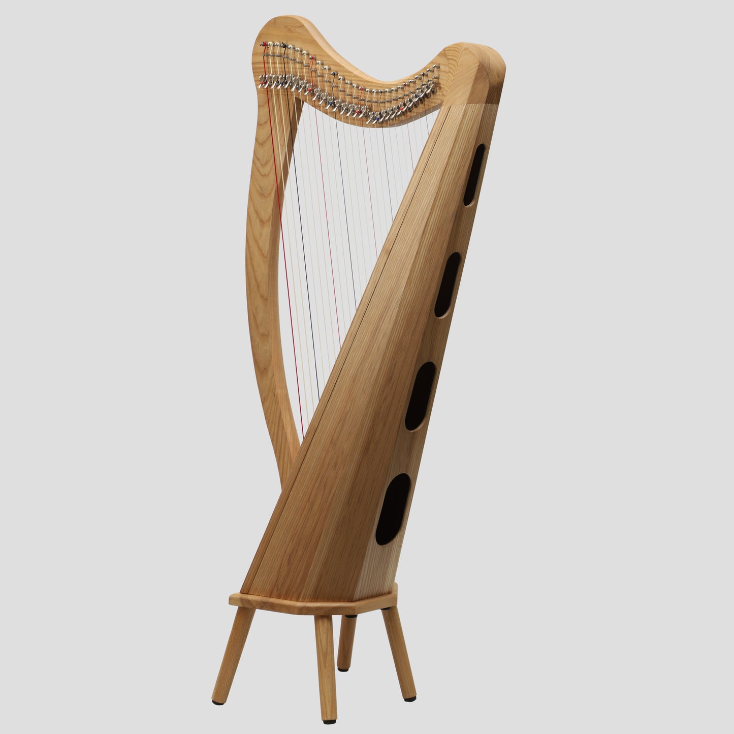 Mid-East 27 String Prototype Harp (Ashwood)
