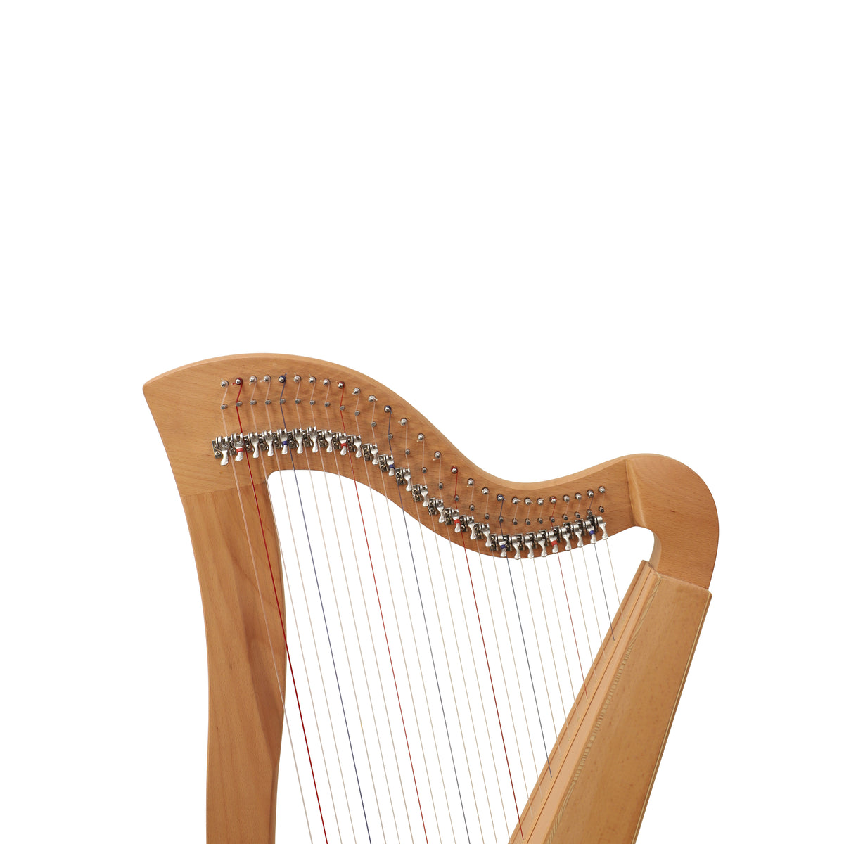 Mid-East 27 Strings Harp (Beechwood)