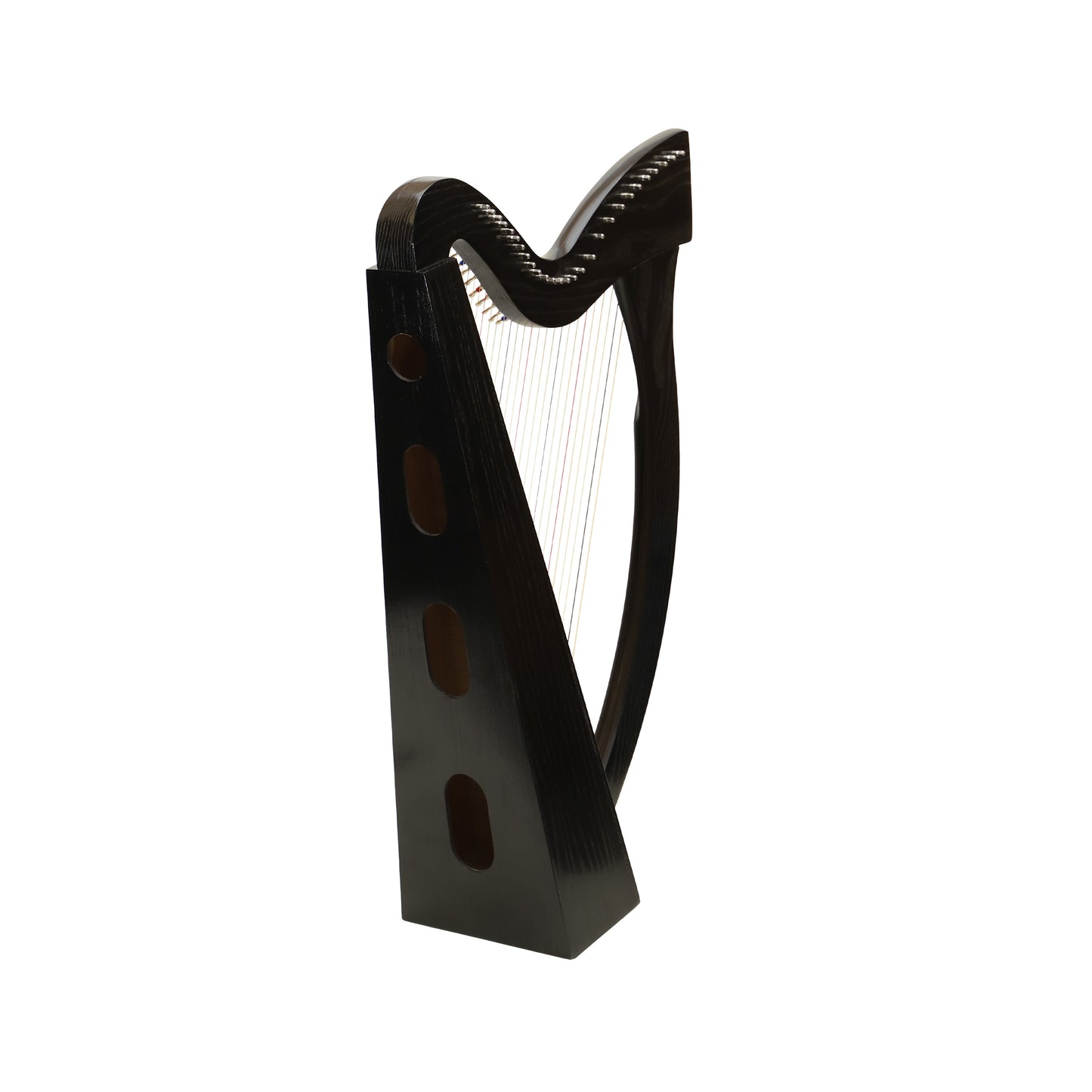 Mid-East 27 String Harp Black-(Ashwood)