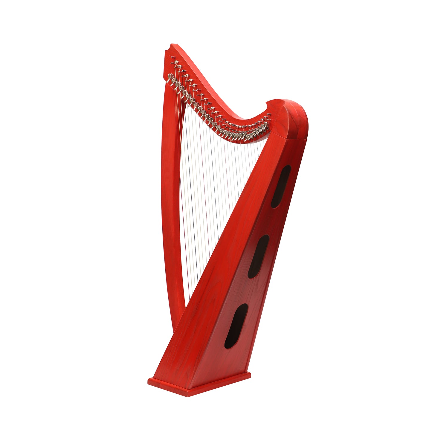 Mid-East 29 String Harp Red -(Ashwood)
