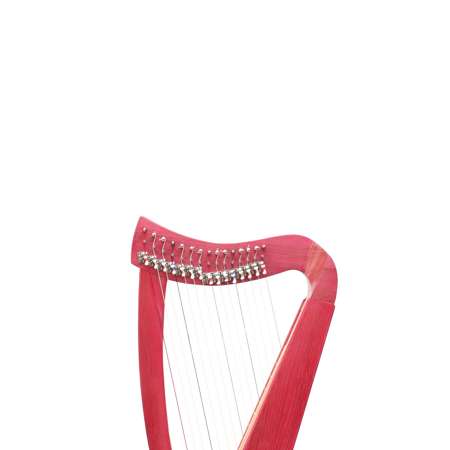 Mid-East 15 String Harp Pink-(Ashwood)