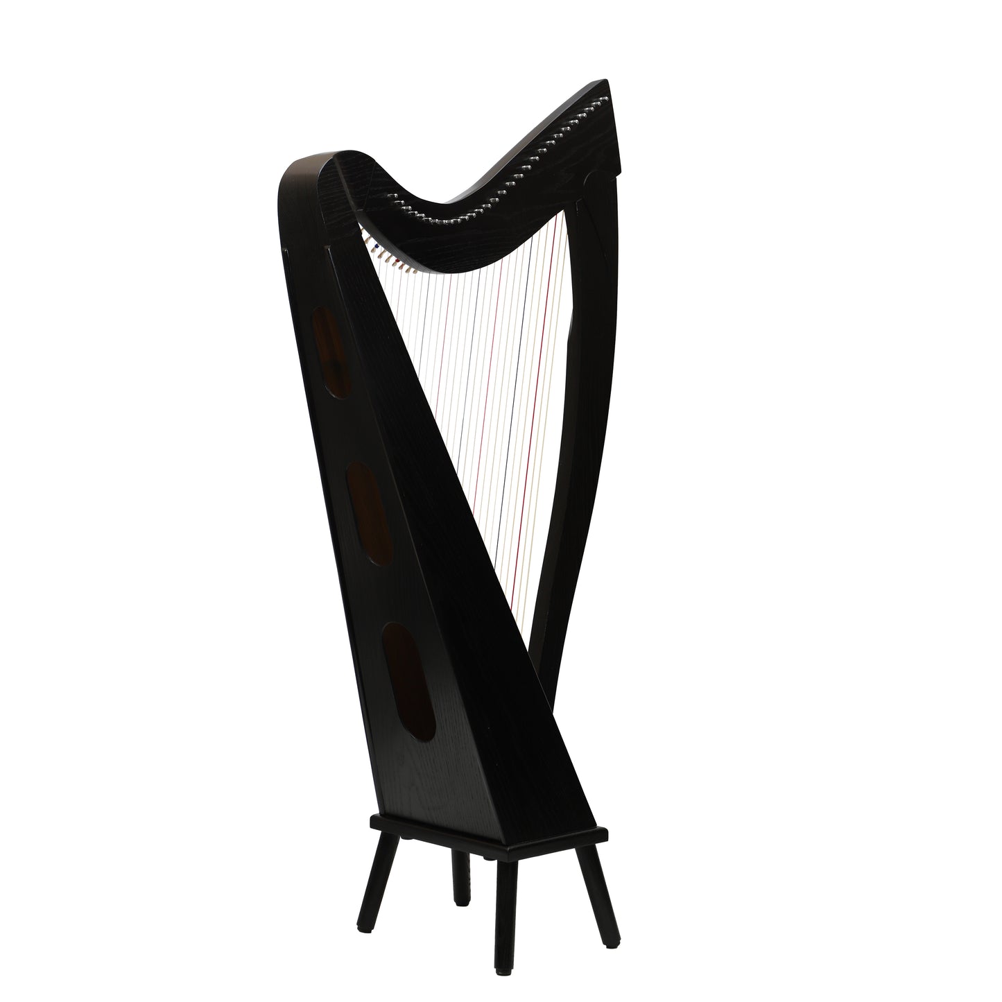 Mid-East 29 String Harp Black -(Ashwood)