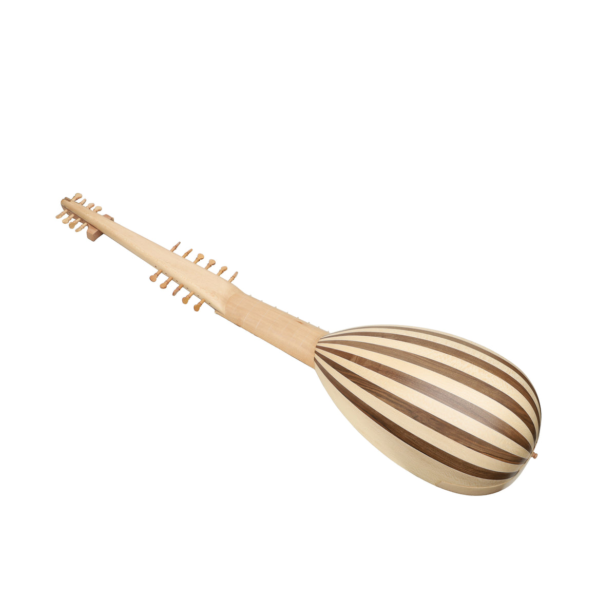 Mid-East 19 String Arch Lute (Walnut-Lacewood)