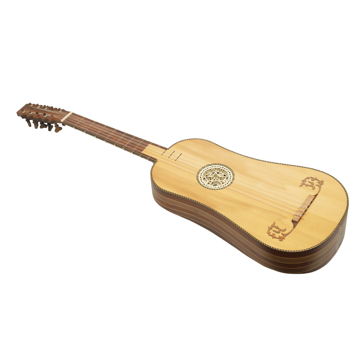 Mid-East 5-Course Baroque Guitar (Walnut-Rosewood)
